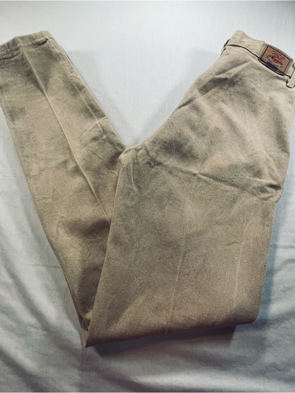 VTG Panhandle Slim High Waist Jeans Women 13/14 Tan 80’s USA Western Rodeo Retro